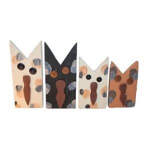 Primitive Folk Art Cats